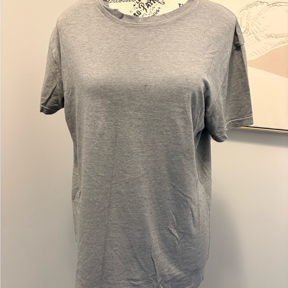 Classic Midtown Crewneck Gray Tee - Size Small - Picture 2 of 9
